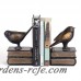 Loon Peak Bird on Book Bookends Set LOPK1858